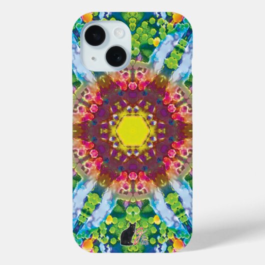 カラフル万華鏡 iPhoneケース Case-Mate iPhoneケース (裏面)