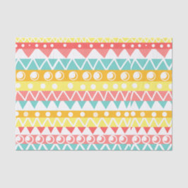 カラフル三角形と円 薄葉紙