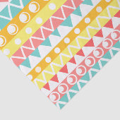 カラフル三角形と円 薄葉紙 (詳細)