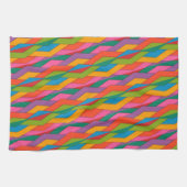 カラフル三角形キッチンハンドタオル キッチンタオル (横)