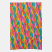 カラフル三角形キッチンハンドタオル キッチンタオル (縦)