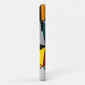 カラフル三角形ジオメトリパターン Case-Mate iPhoneケース (裏面/右)