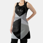 カラフル三角形パターンデザインエプロン エプロン (インサイチュ)