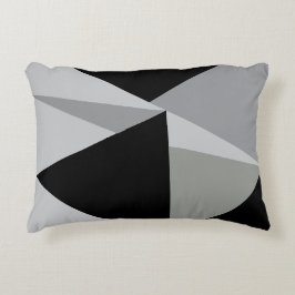 カラフル三角形パターンデザイン アクセントクッション