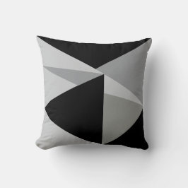 カラフル三角形パターンデザイン クッション