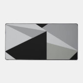 カラフル三角形パターンデザイン デスクマット (正面)