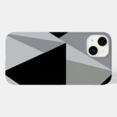 カラフル三角形パターンデザイン Case-Mate iPhoneケース (裏面 (横))