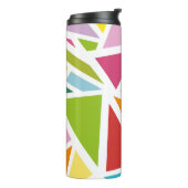 カラフル三角形パターン4 タンブラー (回転左)