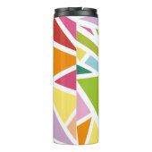カラフル三角形パターン4 タンブラー (裏面)