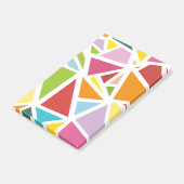 カラフル三角形パターン4 ポストイット (アングル)