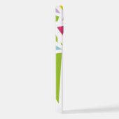 カラフル三角形パターン4 iPhoneケース (右側面)