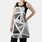 カラフル三角形パターン5 エプロン (インサイチュ)