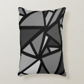 カラフル三角形パターン6 アクセントクッション (正面(垂直))