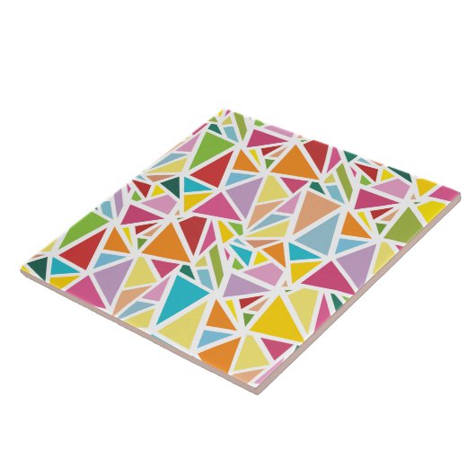 カラフル三角形 タイル (側面)