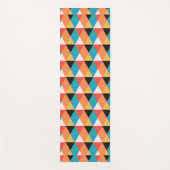 カラフル三角形 ヨガマット (正面)