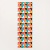 カラフル三角形 ヨガマット (裏面)