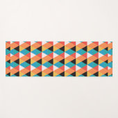 カラフル三角形 ヨガマット (正面(横))