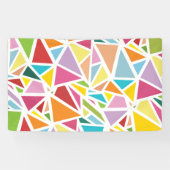 カラフル三角形 横断幕 (横)