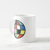 カラフル世界 コーヒーマグカップ (正面左)