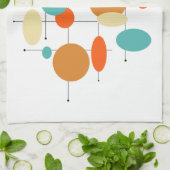 カラフル世紀半モダンば キッチンタオル (折り畳み)