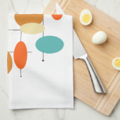 カラフル世紀半モダンば キッチンタオル (四つ折り)