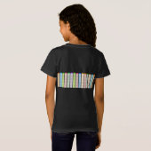 カラフル九九表 Tシャツ (裏面フル)