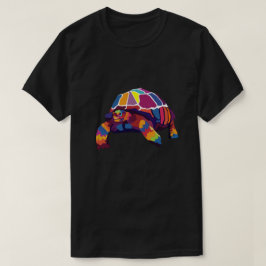 カラフル亀 Tシャツ