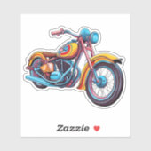 カラフル二輪車防水 シール (シート)