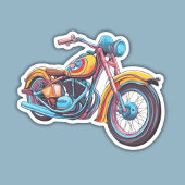 カラフル二輪車防水 シール