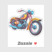 カラフル二輪車防水 シール (シート)