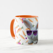 カラフル人参とバお洒落ニー マグカップ (正面左)