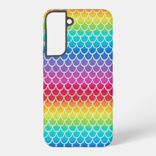 カラフル人魚はかりで測 SAMSUNG GALAXY S22+ケース
