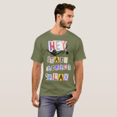 カラフル付きTシャ書ツ Tシャツ (正面フル)