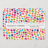 カラフル休日応援 シーズンカード (正面/裏面)