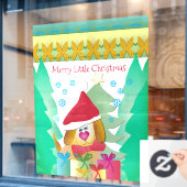 カラフル休日 ウィンドウサイン (カフェ窓)