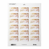 カラフル住所 シールとツリー ラベル (フルシート)