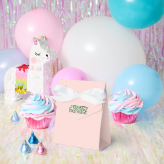 カラフル例誕生日パーティー フェイバーボックス