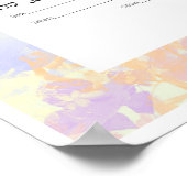 カラフル信仰間文字ケツバ ポスター (角)