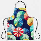 カラフル傘 エプロン (正面)