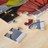 カラフル傘 ジグソーパズル (側面)