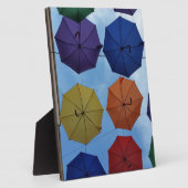 カラフル傘 フォトプラーク (側面)