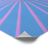 カラフル傘 ポスター (角)