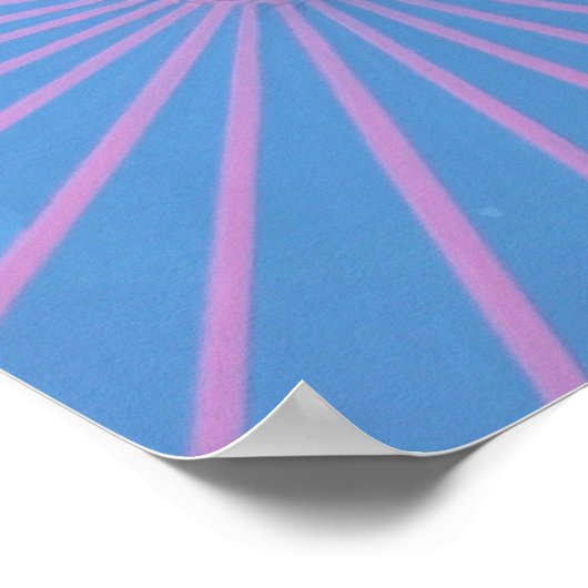 カラフル傘 ポスター (角)