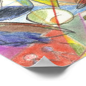 カラフル像 ポスター (角)