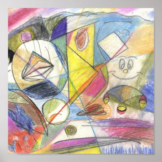 カラフル像 ポスター (正面)