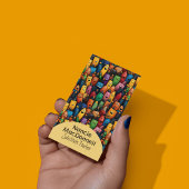 カラフル先生の引き付けペンパターンQRコード 名刺