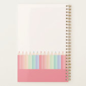 カラフル先生カスタム年プランナー プランナー手帳 (裏面)