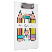 カラフル先生名鉛筆の漫画 クリップボード (右)