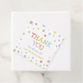 カラフル先生鑑賞スクエアメッセージカード フェイバータグ (インサイチュ)