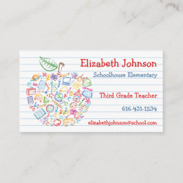 カラフル先生Apple名刺 名刺